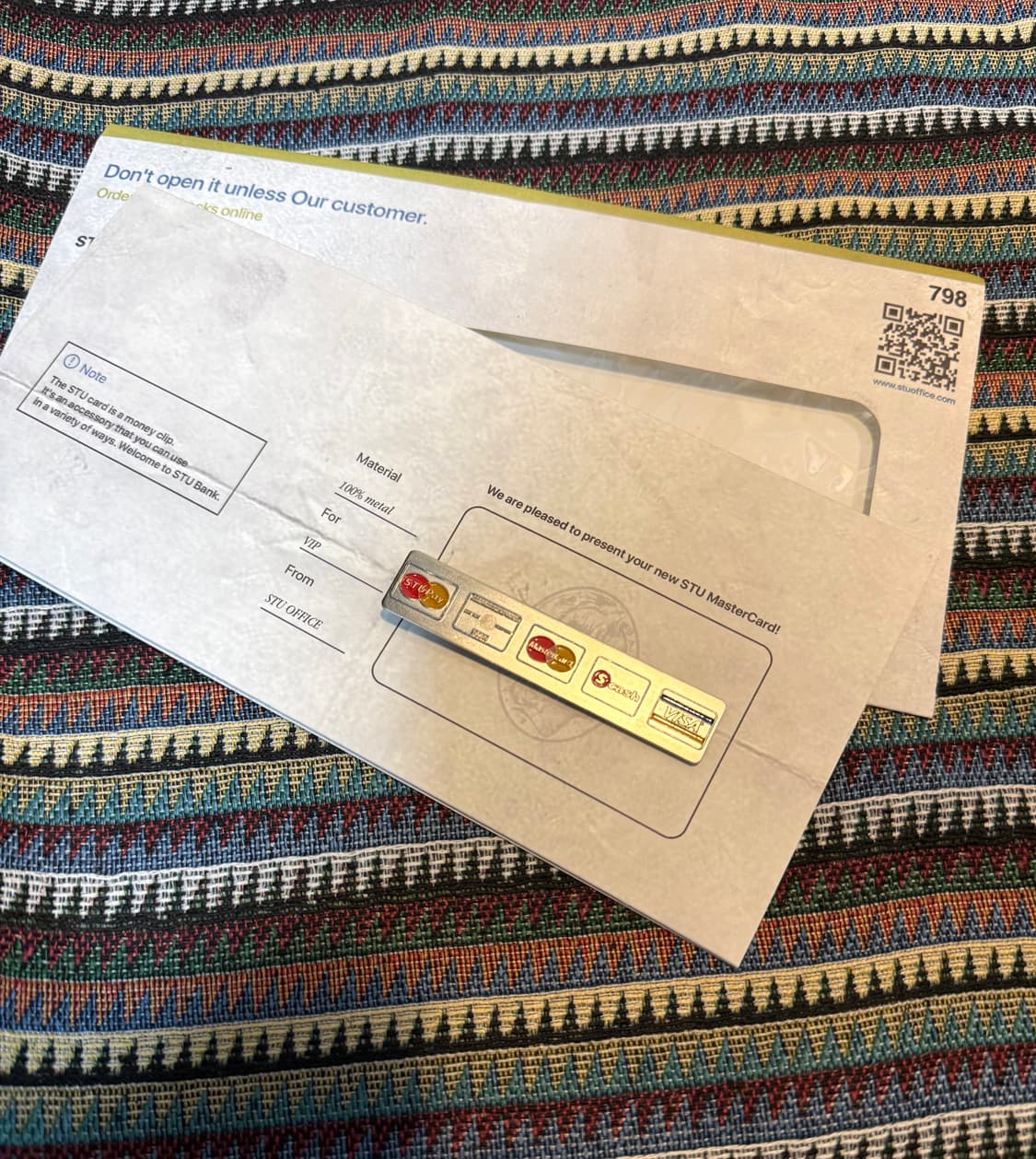 stu 뱃지 머니 클립 상품이미지1