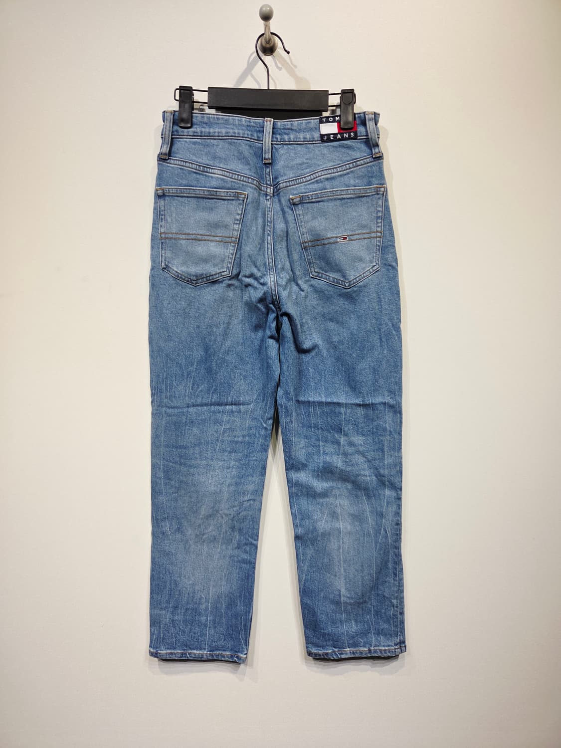 타미진스 하이라이즈 스트레이트 크롭 데님 팬츠 상품이미지5