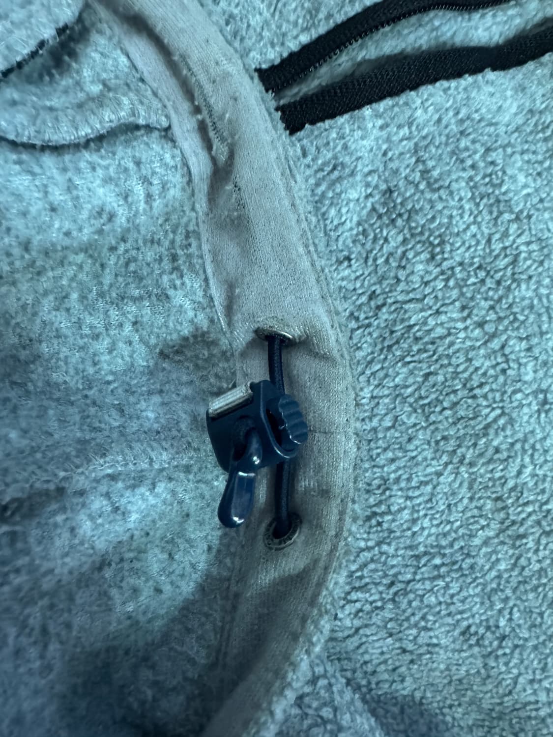 여성 컬럼비아 밑단 스트링 플리스 집업 자켓 M 그레이 상품이미지6