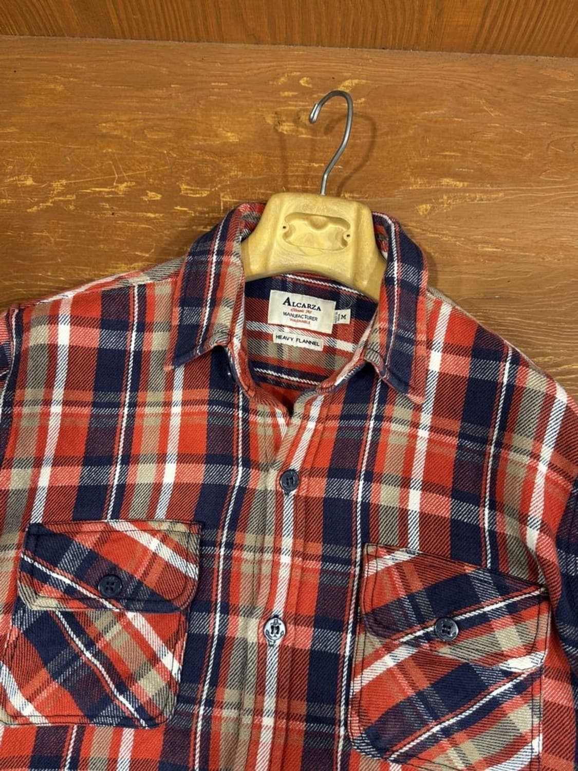 ALCARZA 헤비 플란넬 셔츠 상품이미지9