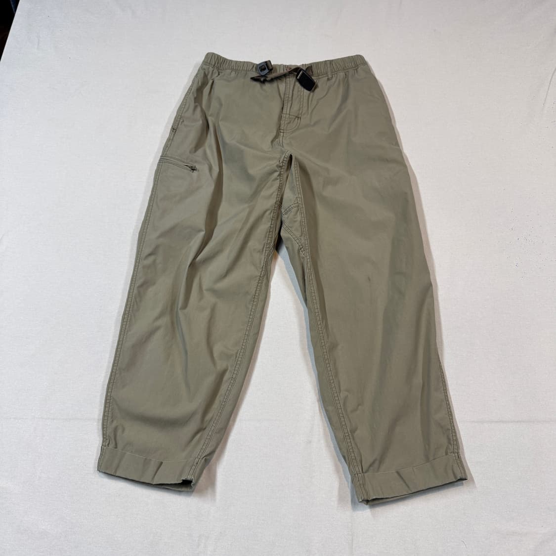 M) 그라미치 카키 브라운 팬츠 면바지 상품이미지1
