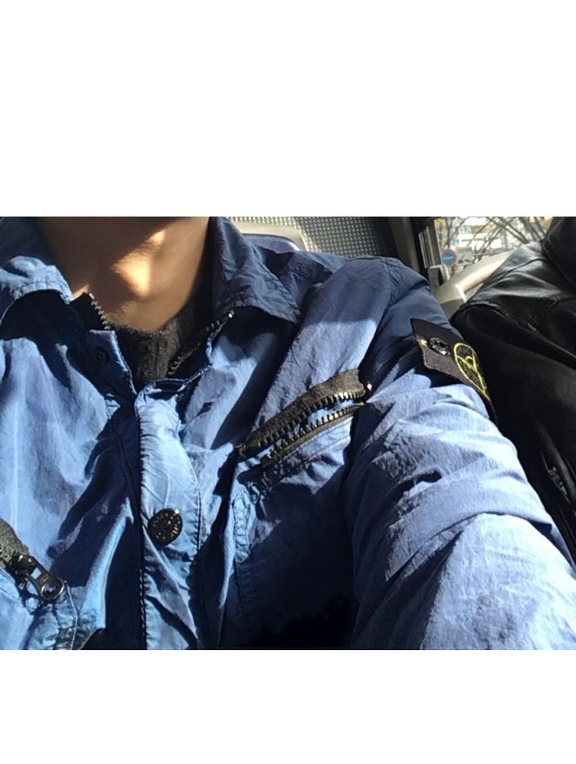 스톤아일랜드 자켓 바람막이 블루 상품이미지1