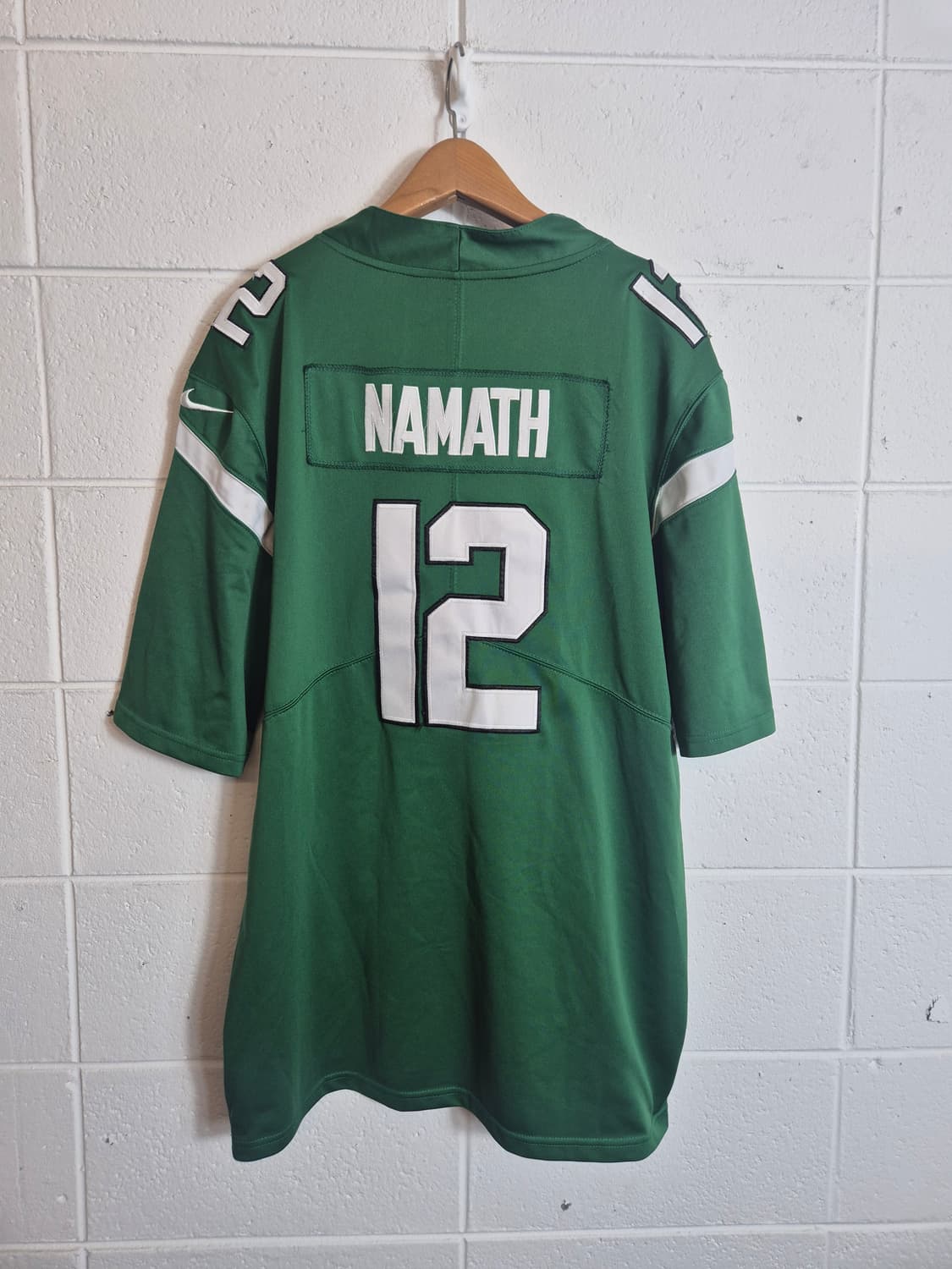나이키 ) 하키 NFL 뉴욕 제츠 XL 유니폼 그린 상품이미지2