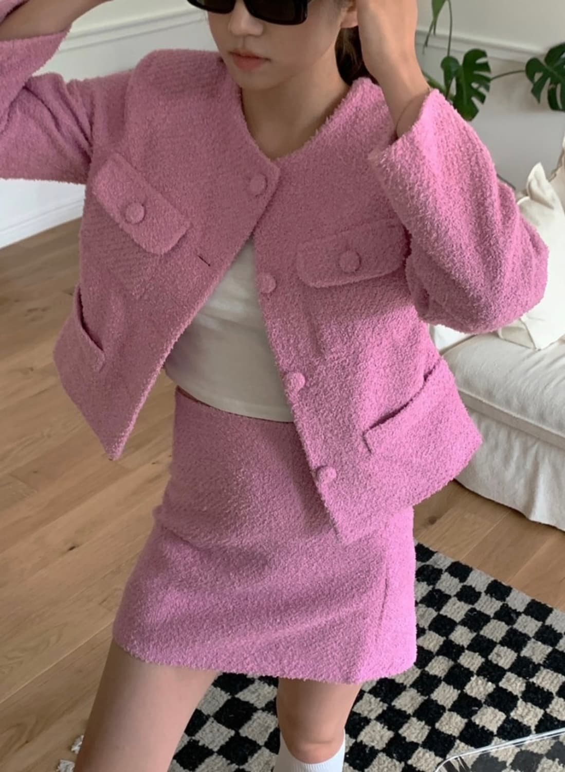 트위드 자켓 셋업 상품이미지3