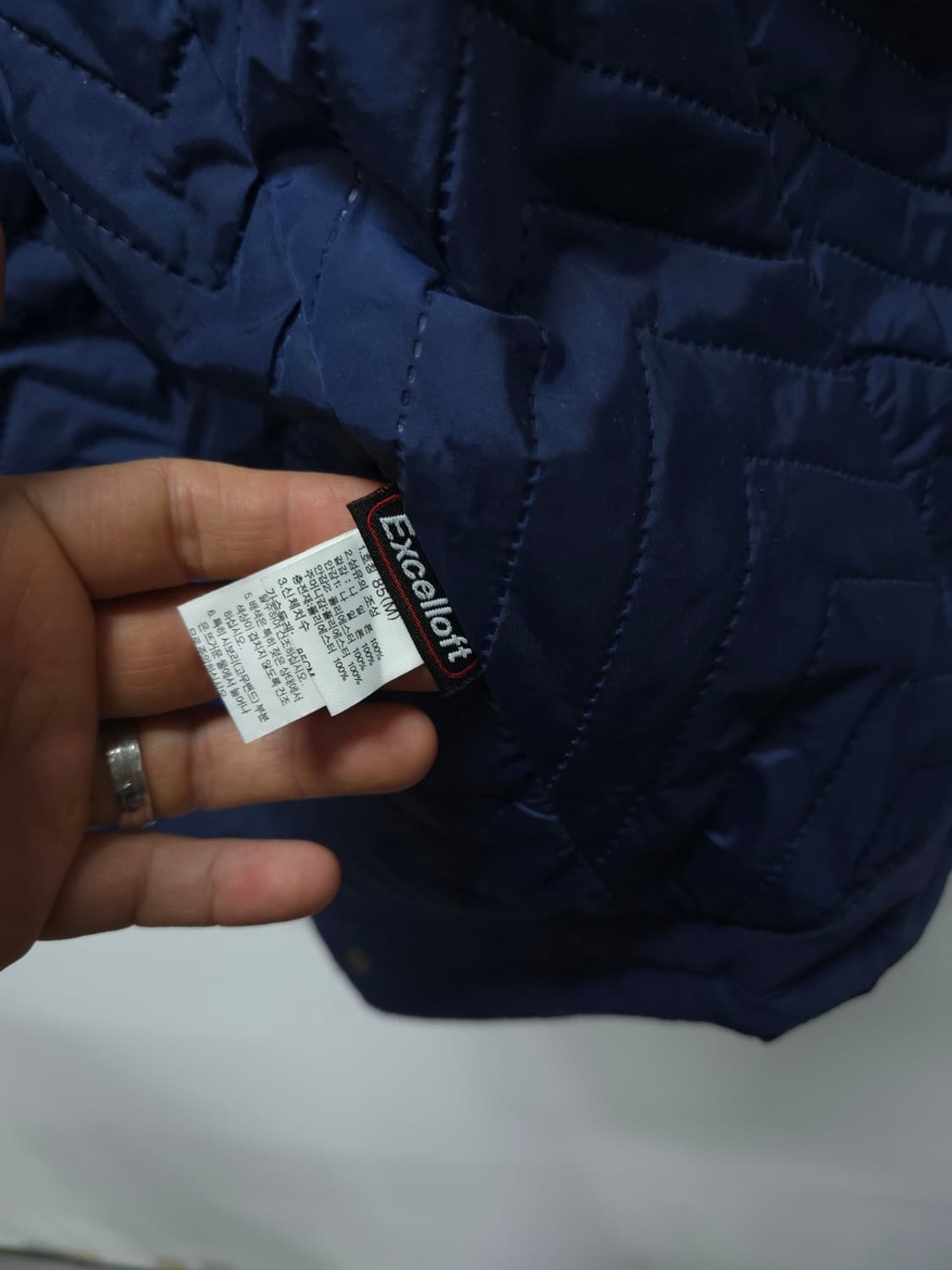 노스페이스 여성 하이벤트 엑셀로프트 퀄팅 경량자켓 상품이미지10