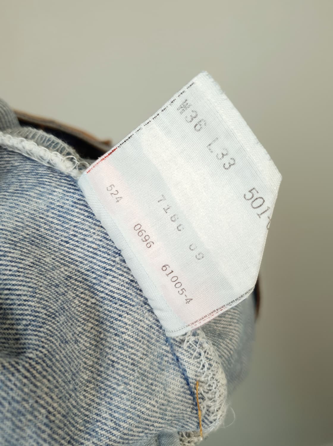 Levi's 501 denim 상품이미지10