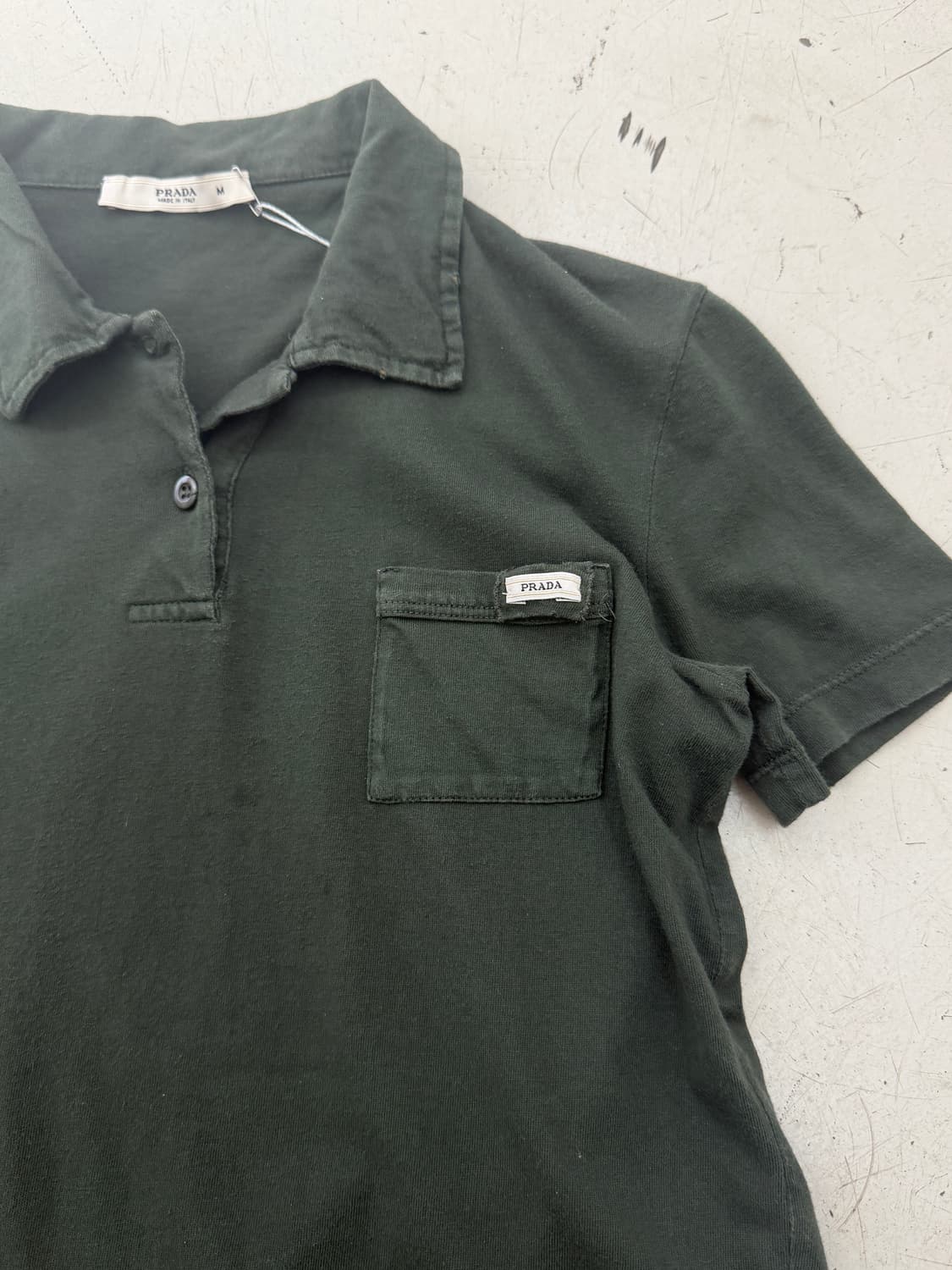 프라다 코튼 PK 티셔츠 상품이미지3