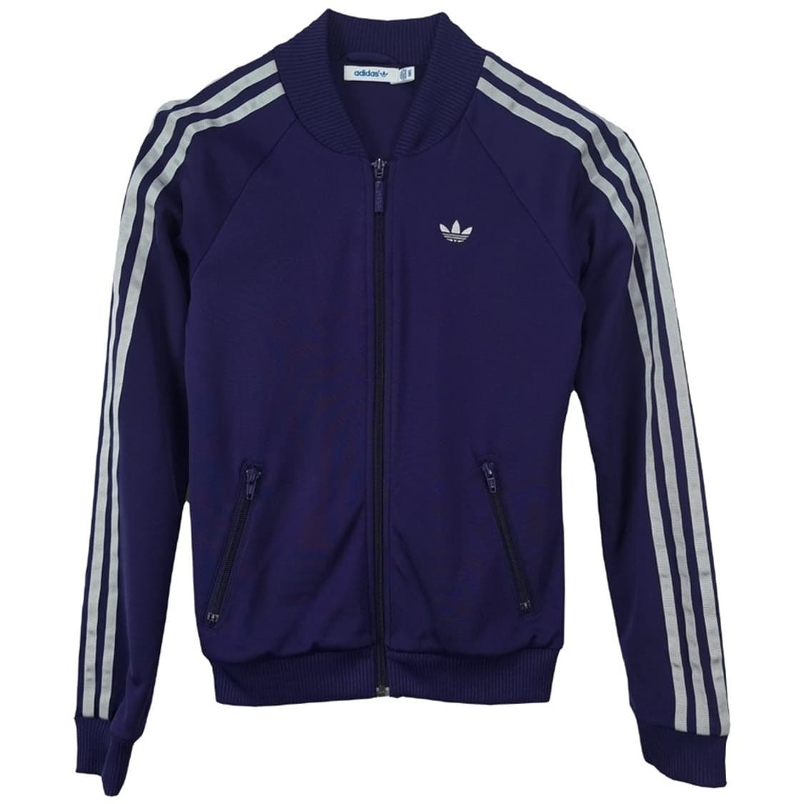 [아디다스] 슈퍼스타 져지 우먼스 트랙탑 집업 자켓 네이비 M18764 상품이미지2