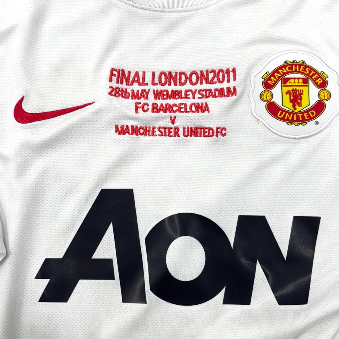 나이키 10 11 맨유 맨체스터 유나이티드 어웨이 박지성 결승 유니폼 상품이미지3