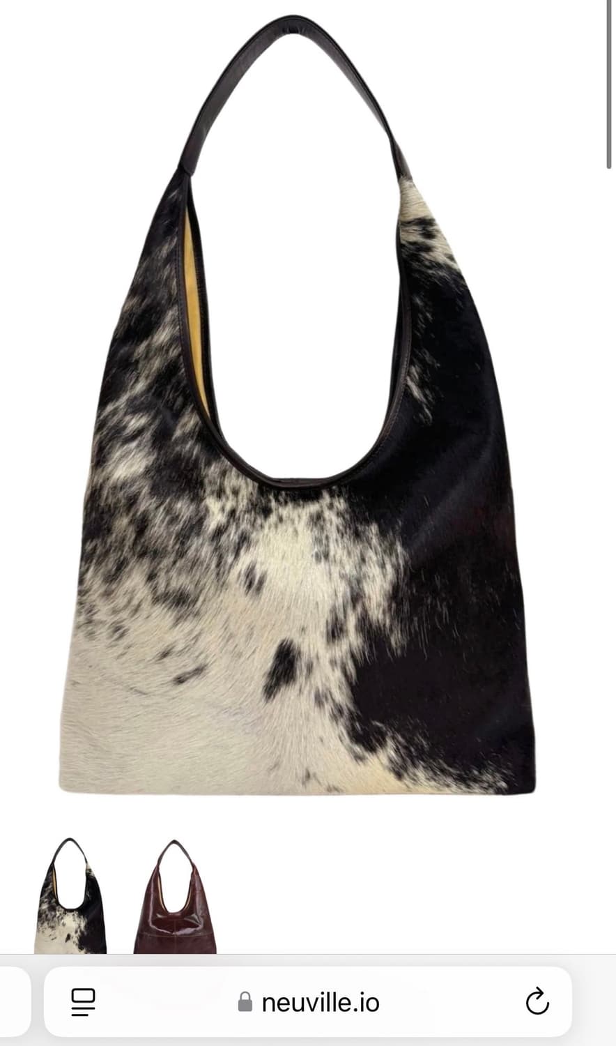 Neuville jackie cowhide bag 뉴빌 재키백 상품이미지2