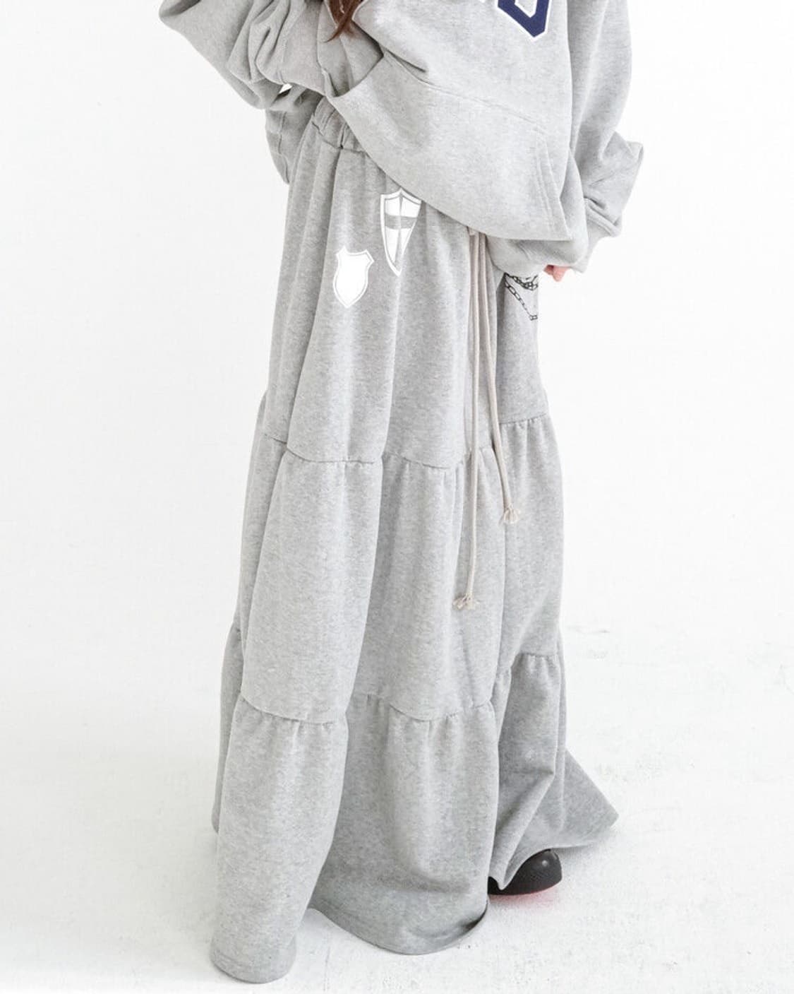 샵페어리 맥시 져지 스커트 상품이미지2