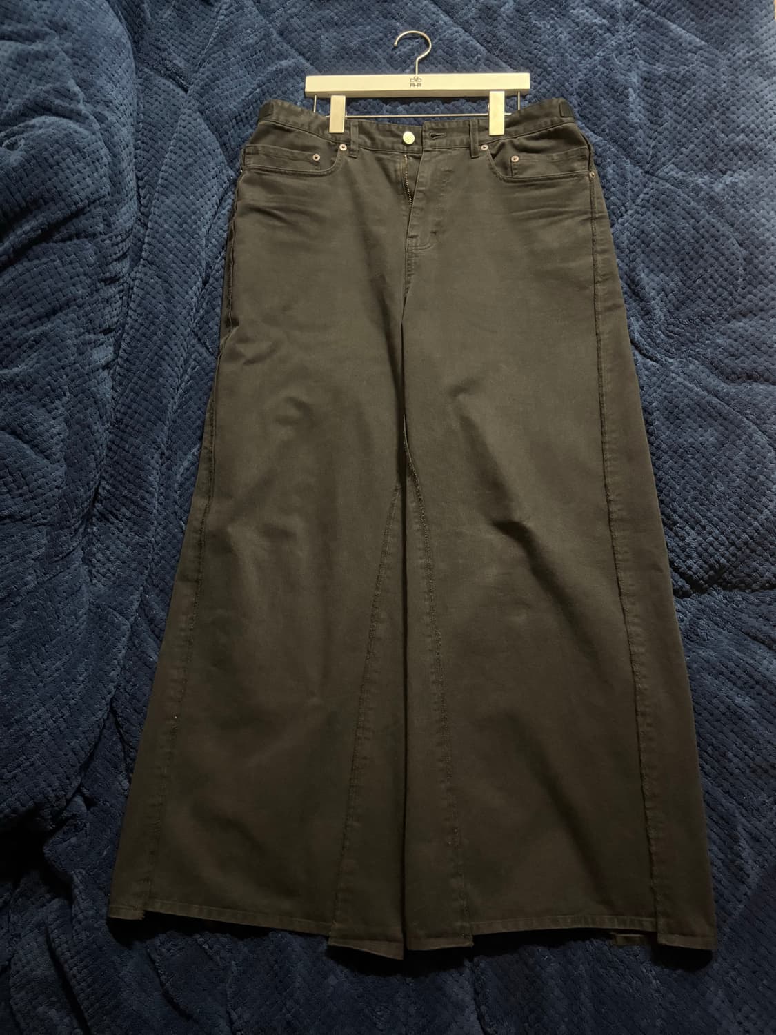 [4] 폴리테루 리빌드 5pk 코튼 팬츠 워시드 블랙 상품이미지3