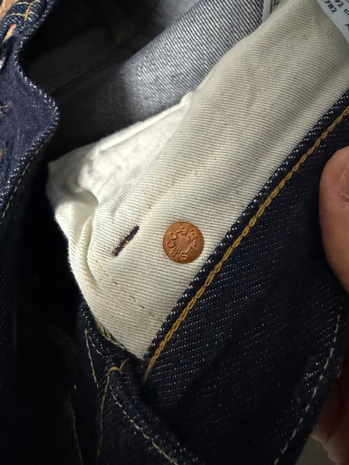 리바이스 LVC 1955 501 리지드 W30 L32 상품이미지9