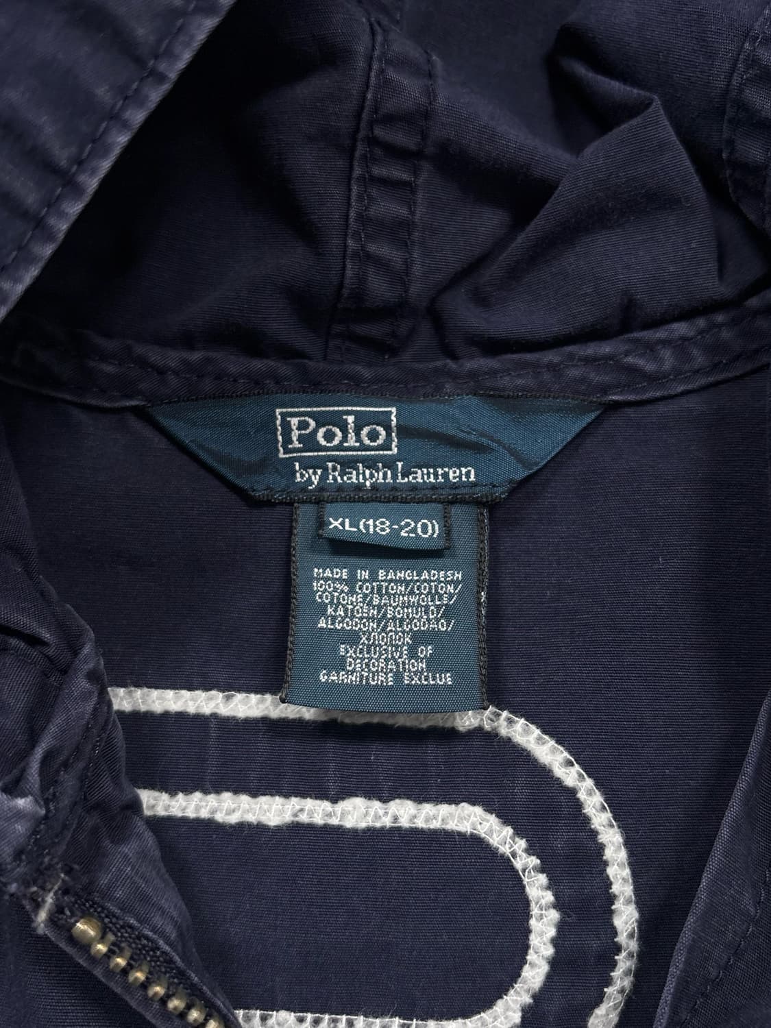 폴로 빅포니 네이비 후드 자켓 상품이미지7