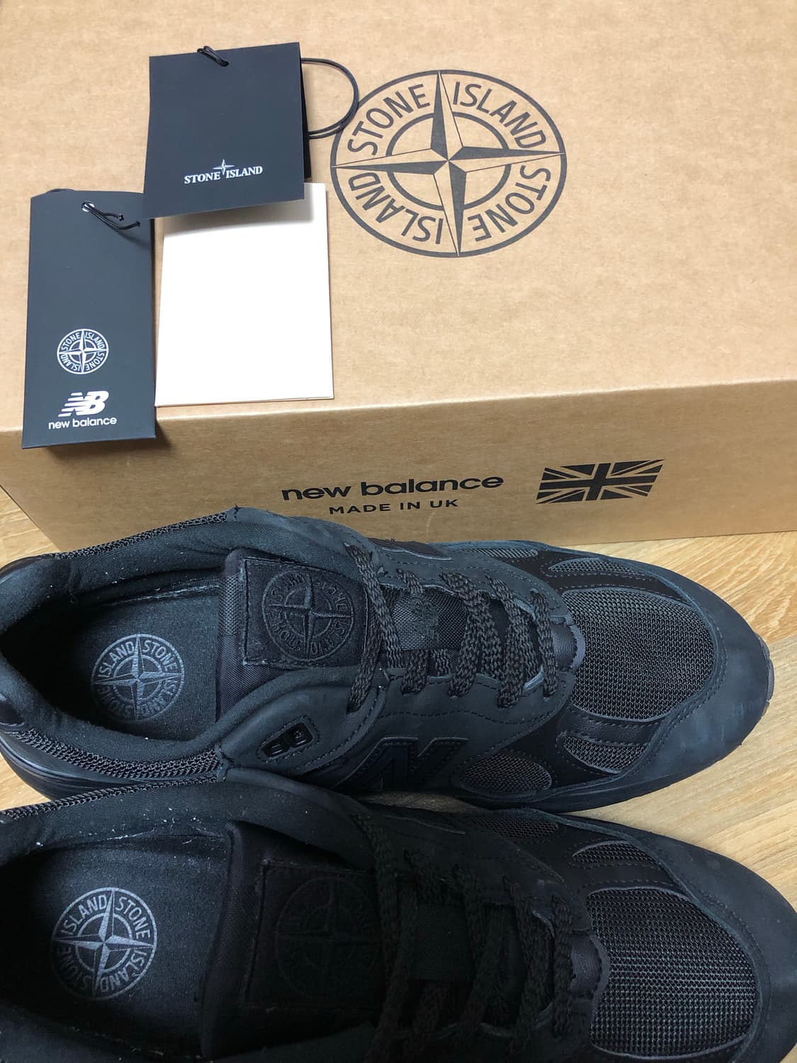 (280) 뉴발란스 스톤아일랜드 991 v2 블랙 상품이미지3