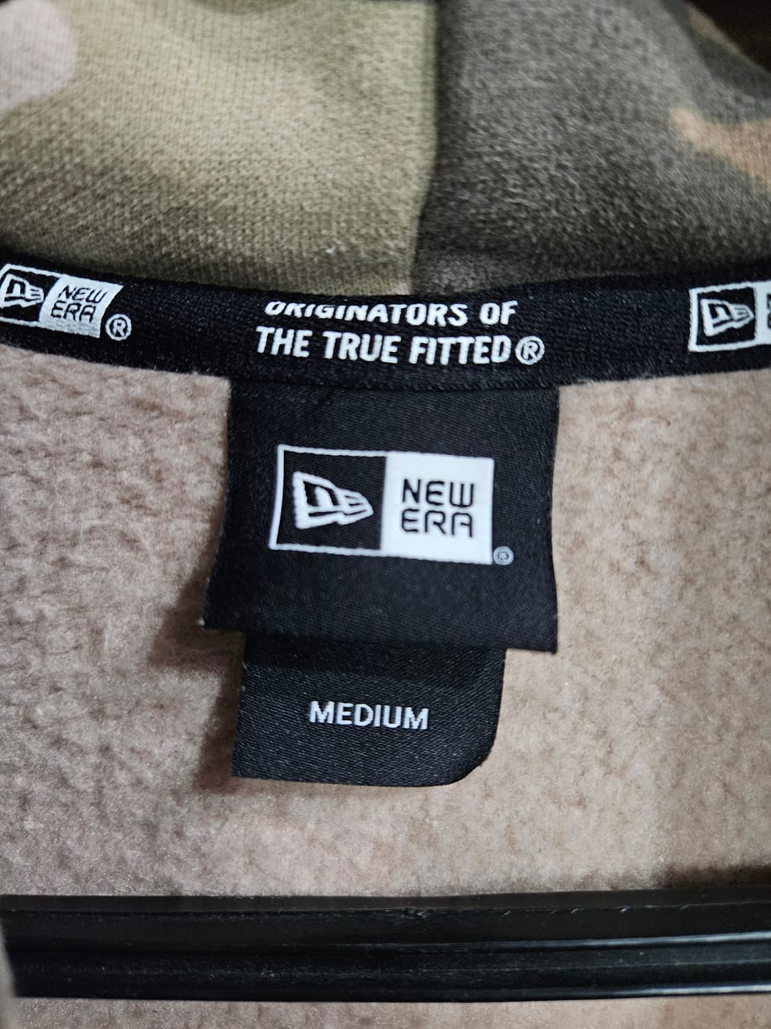 뉴에라 프린팅 카모 남성 95 기모 후드집업  상품이미지3