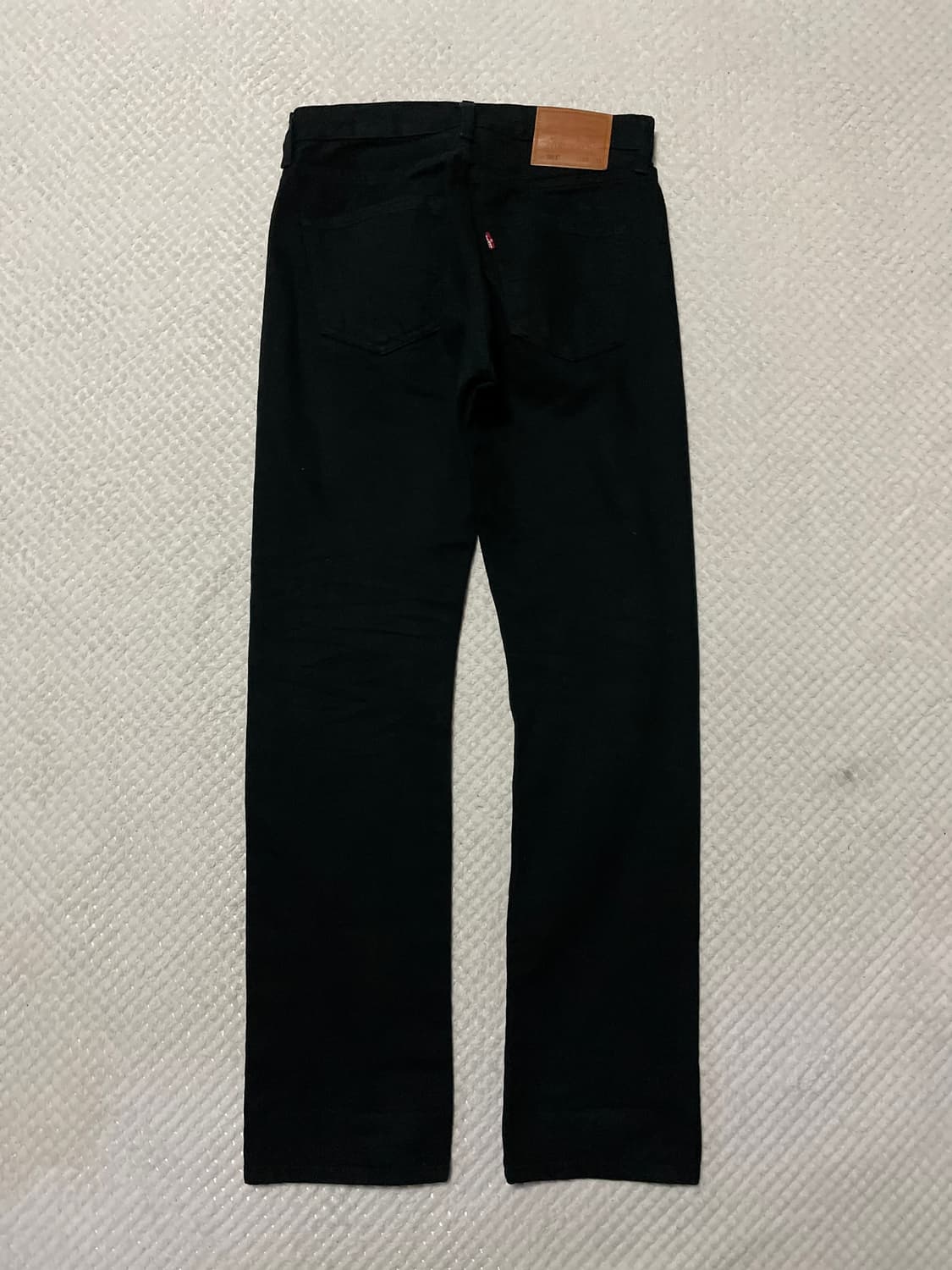 [30X32] 리바이스 501 오리지널 핏 프리미엄 빅E 데님 흑청 상품이미지2