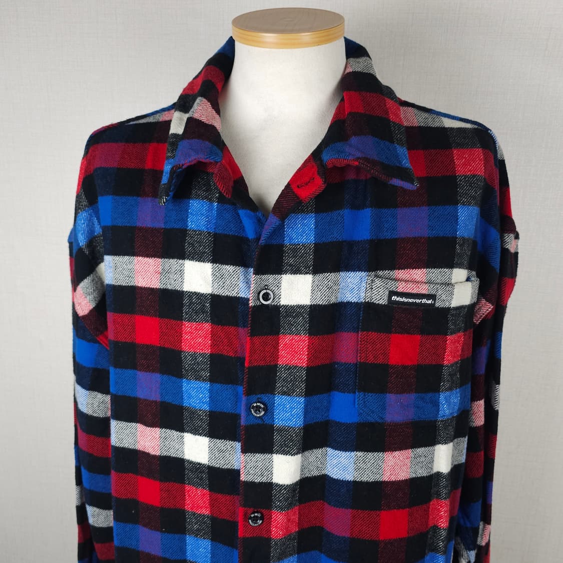 디스이즈네버댓 긴팔남방 남자100사이즈  상품이미지2