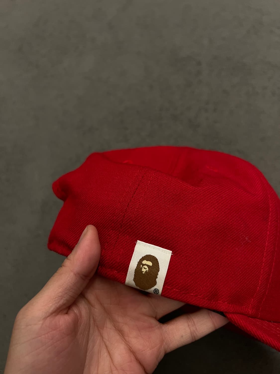 베이프 뉴에라 컬리지 스냅 캡 처분  상품이미지2