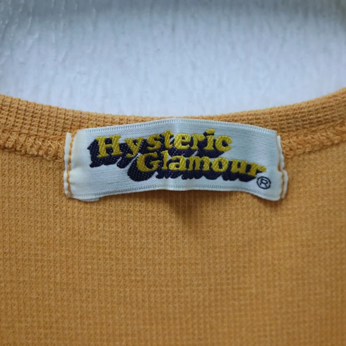 히스테릭 글래머 레터링 반팔 티셔츠 66802 상품이미지8