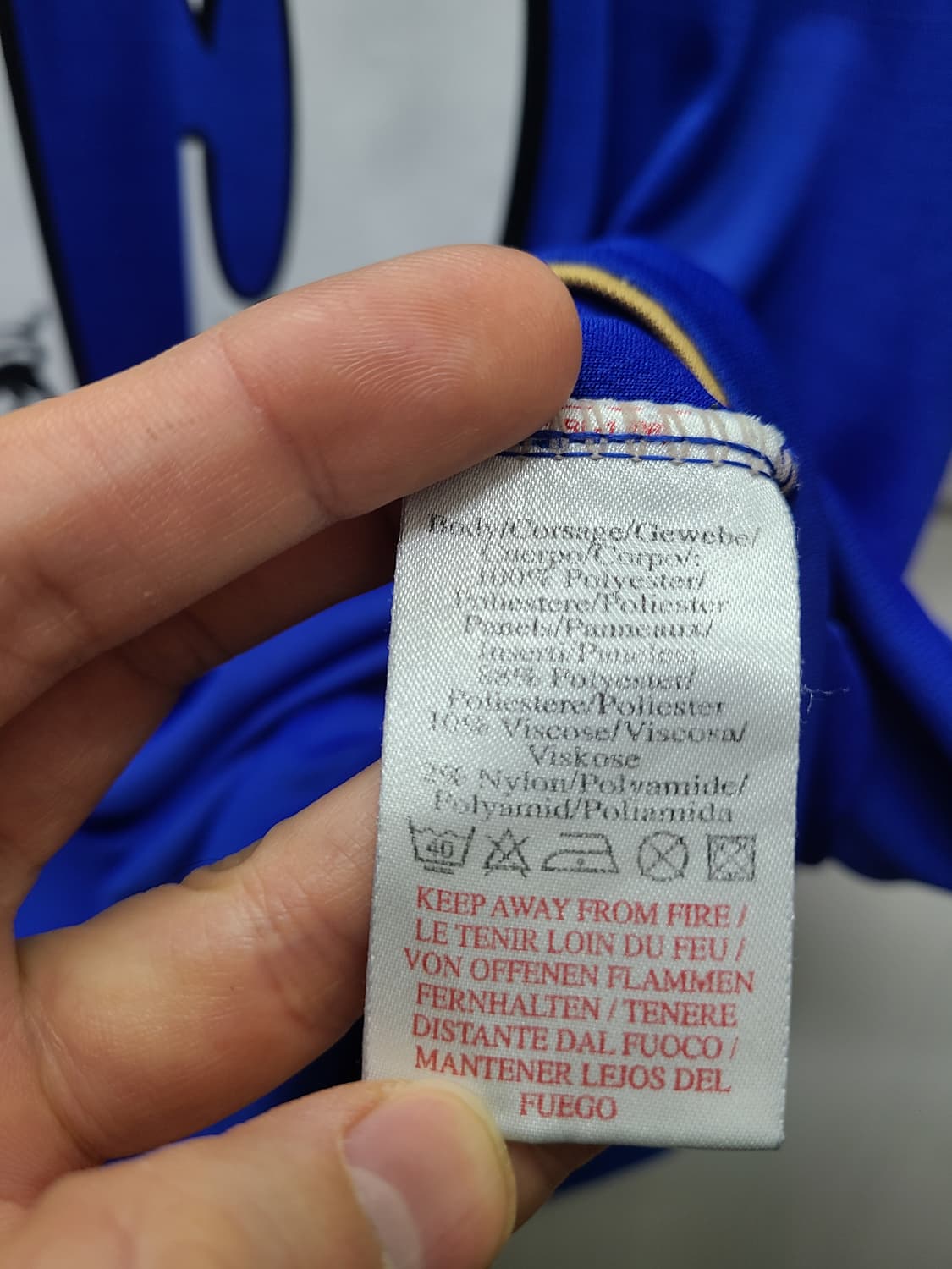 첼시 05-06 드록바 홈 엄브로 유니폼 상품이미지7