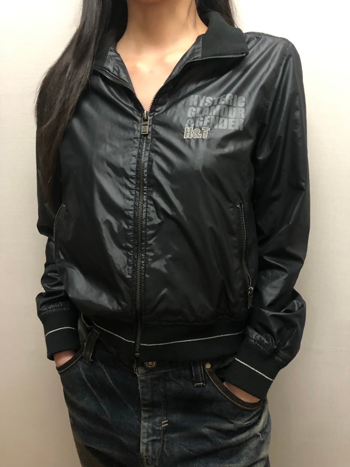 빈티지 H&T 히스테릭글래머&젠더 블랙 자켓 상품이미지3