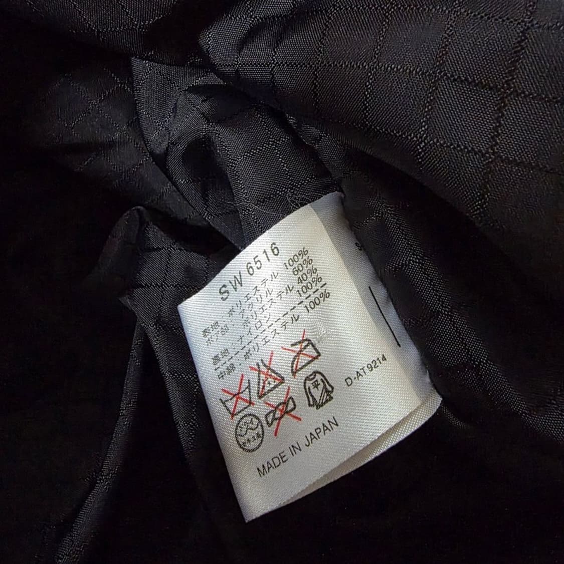 Japan Vintage 양털 안감 체크 아노락 후드 자켓  상품이미지6