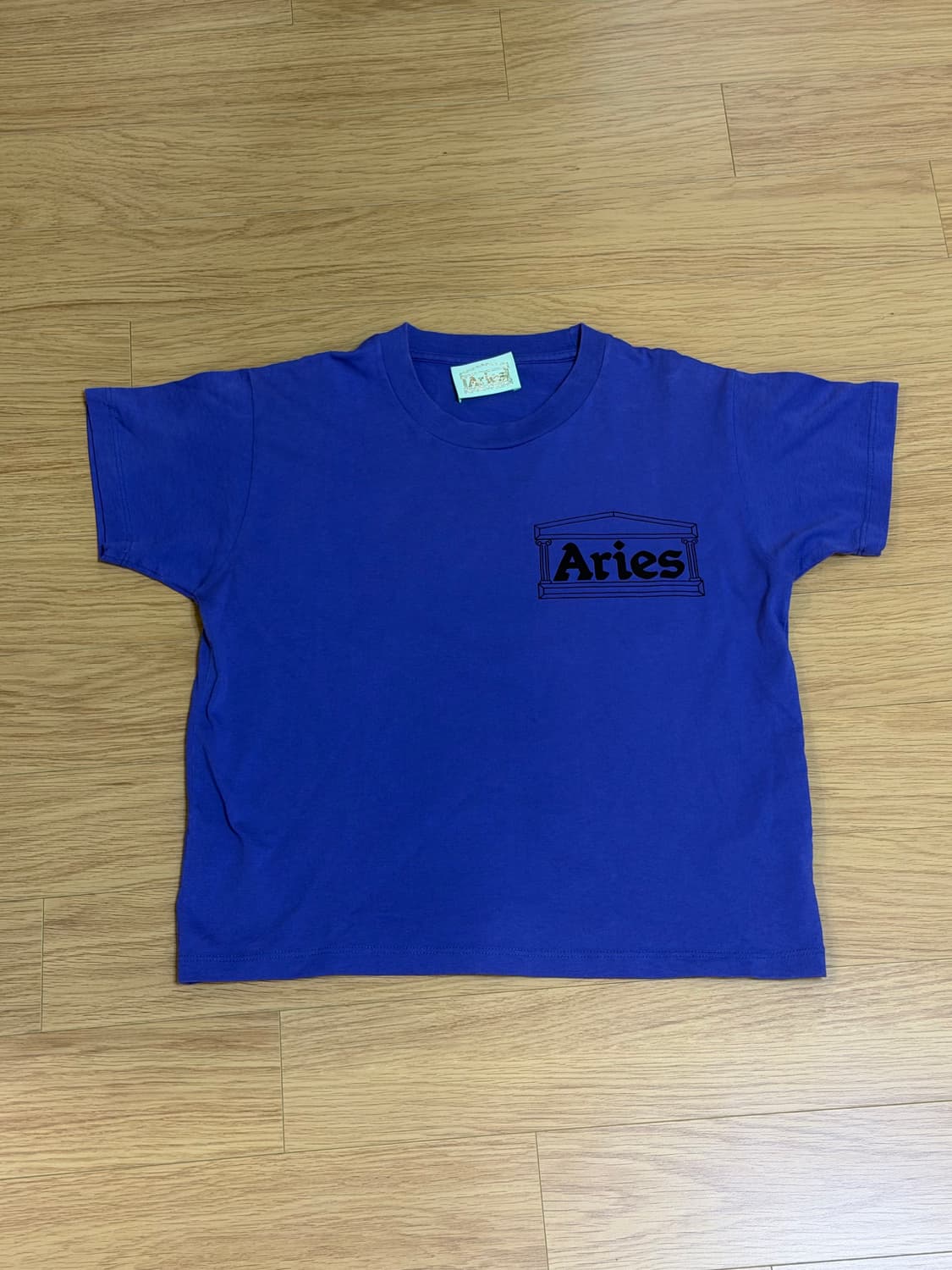 Aries (우먼) 반팔 사이즈 2 네이비  상품이미지1