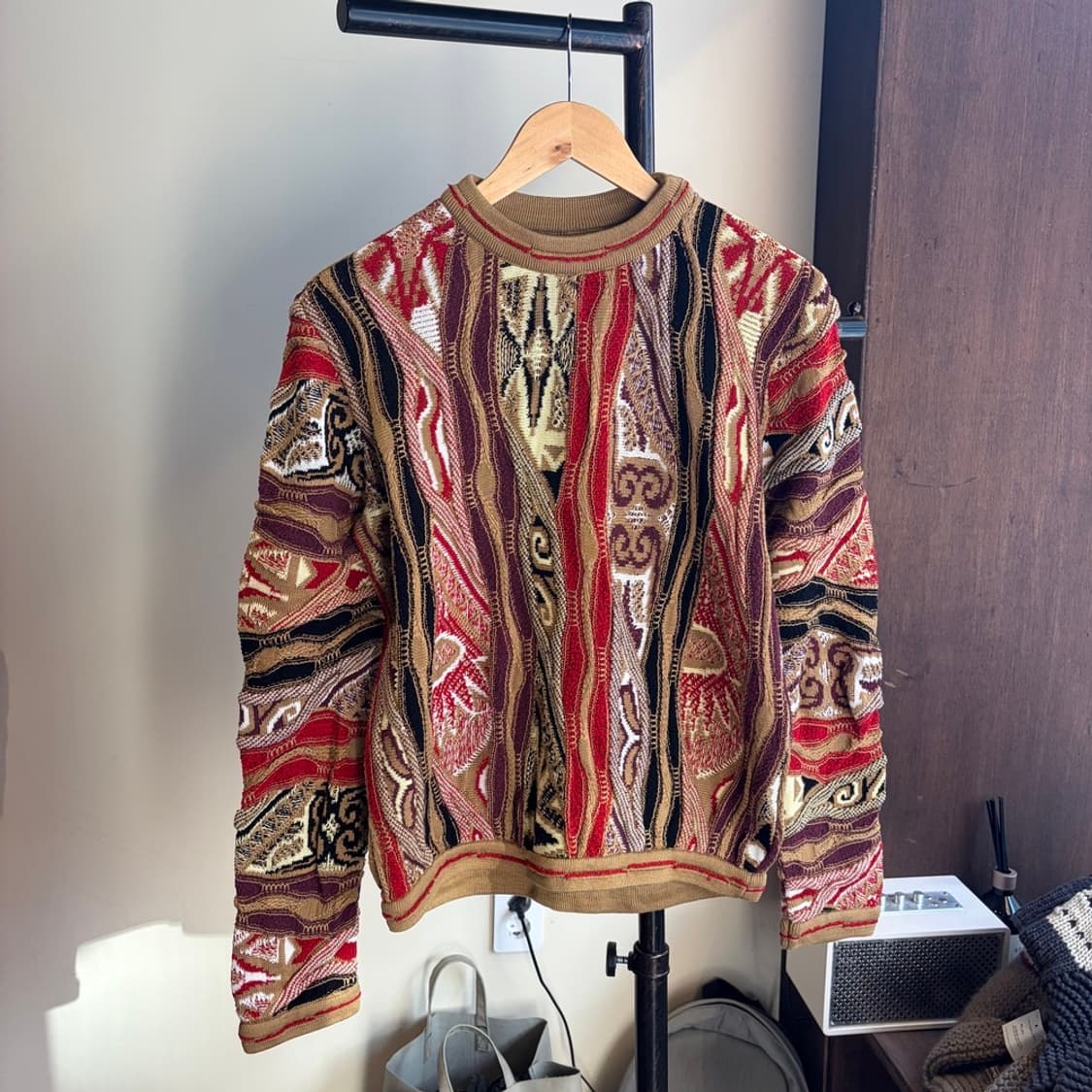 15612 - 쿠지 3D 케이블 니트 상품이미지2