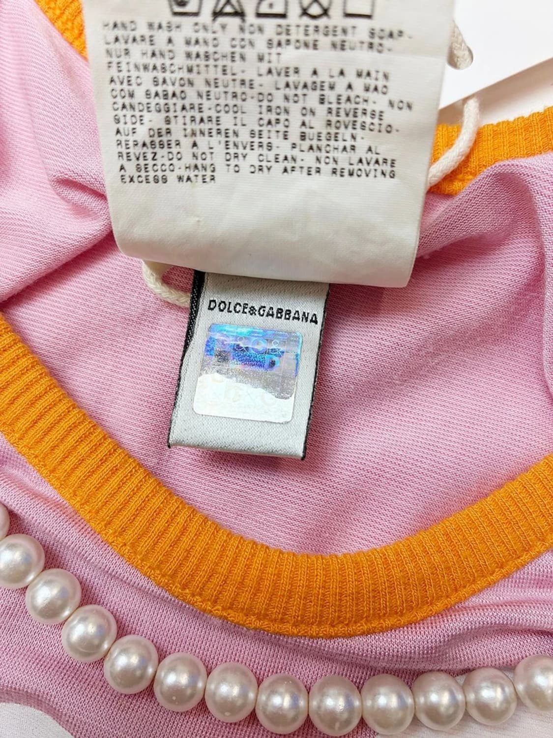 돌체앤가바나 00s 레이어드 Y2K 슬리브리스 PN5046 상품이미지9