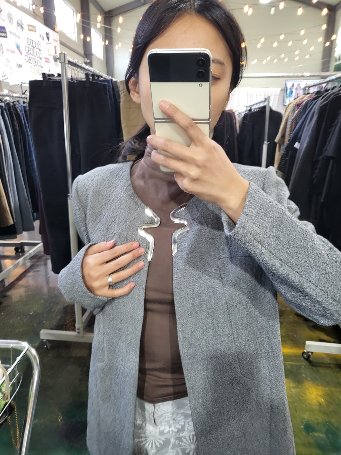 모조에스핀 정장 코트 상품이미지2