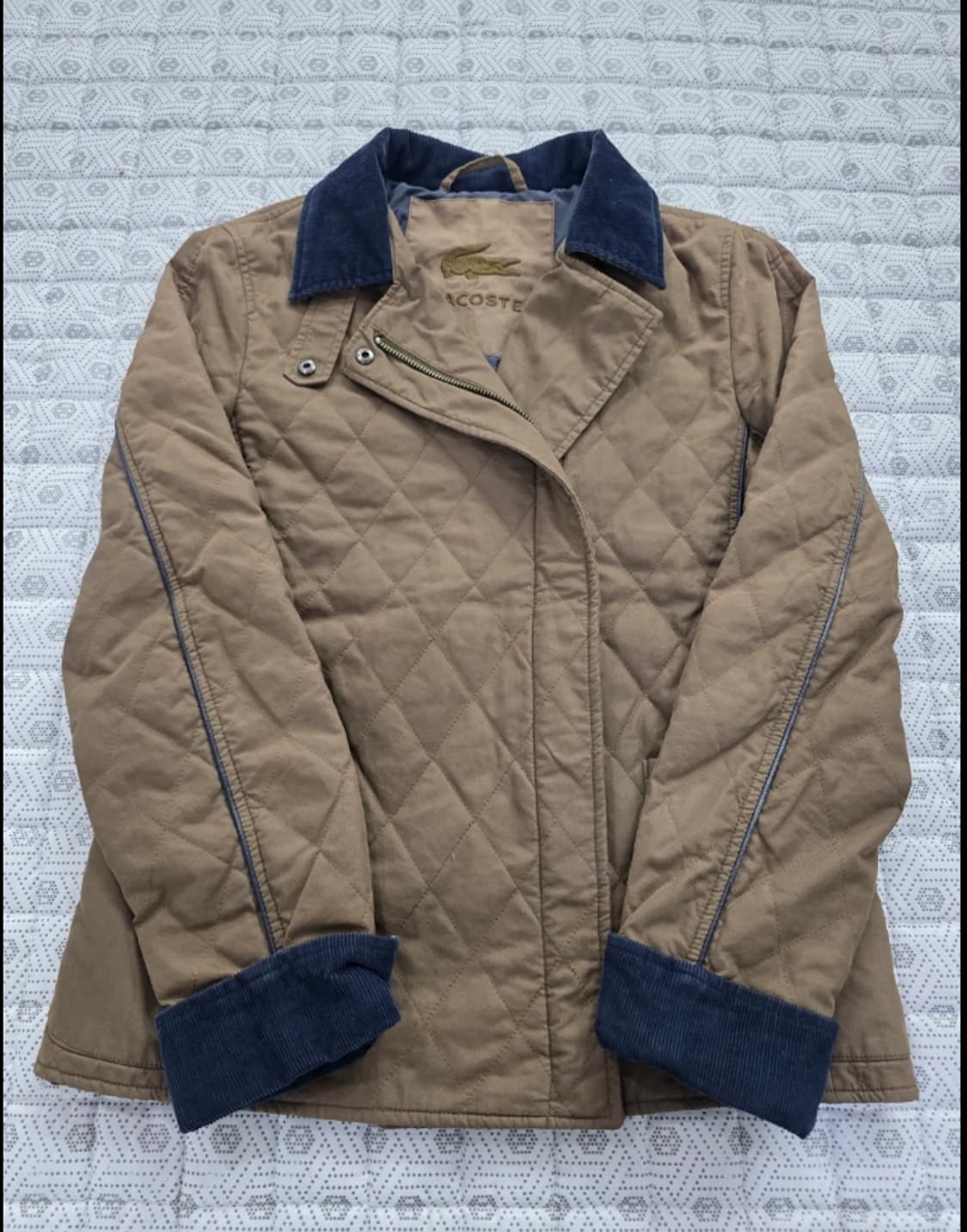 라코스테 퀼팅 자켓 가디건 ~55반 상품이미지5