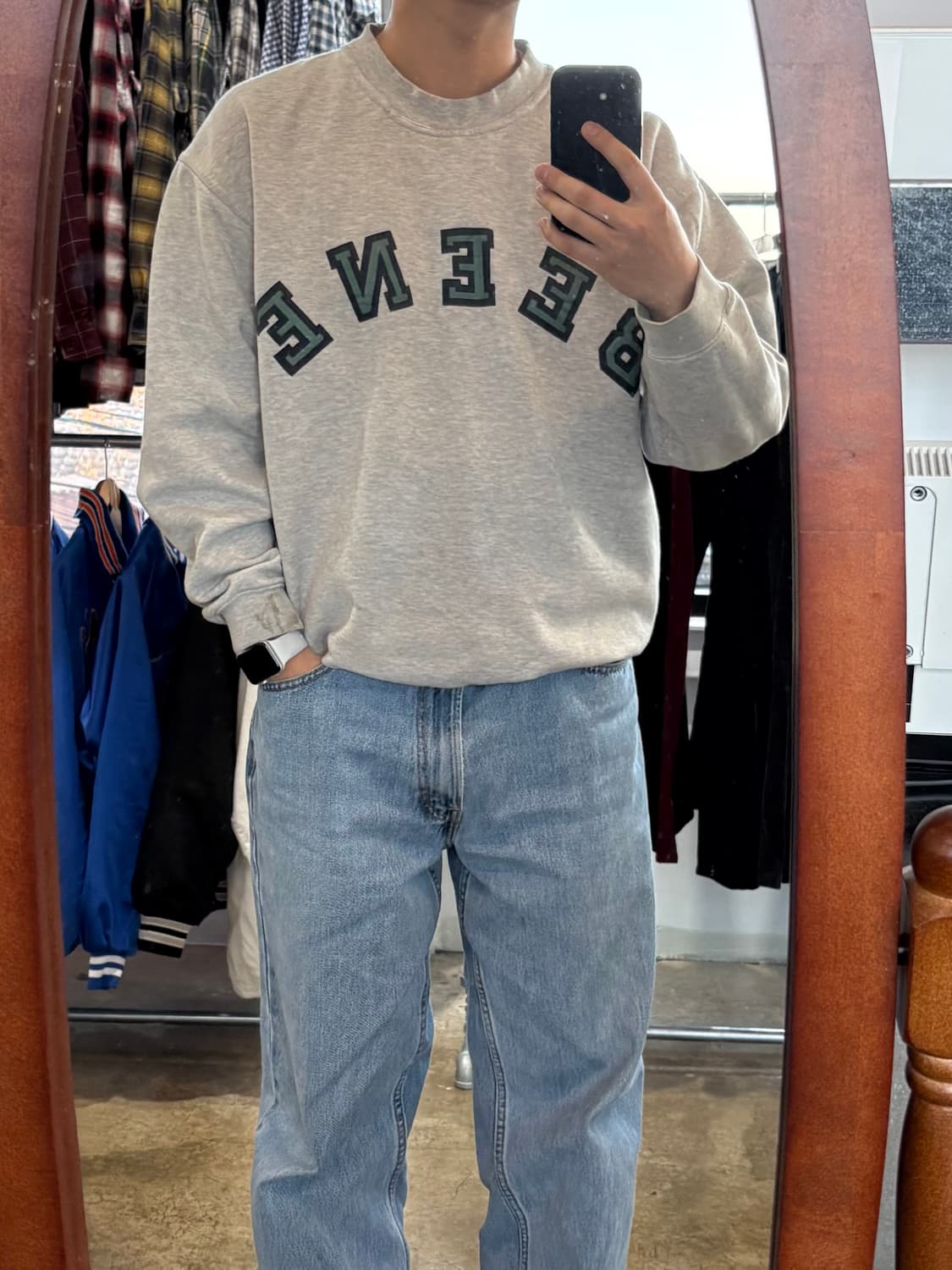 제프리 빈 빈티지 스웻셔츠 상품이미지3