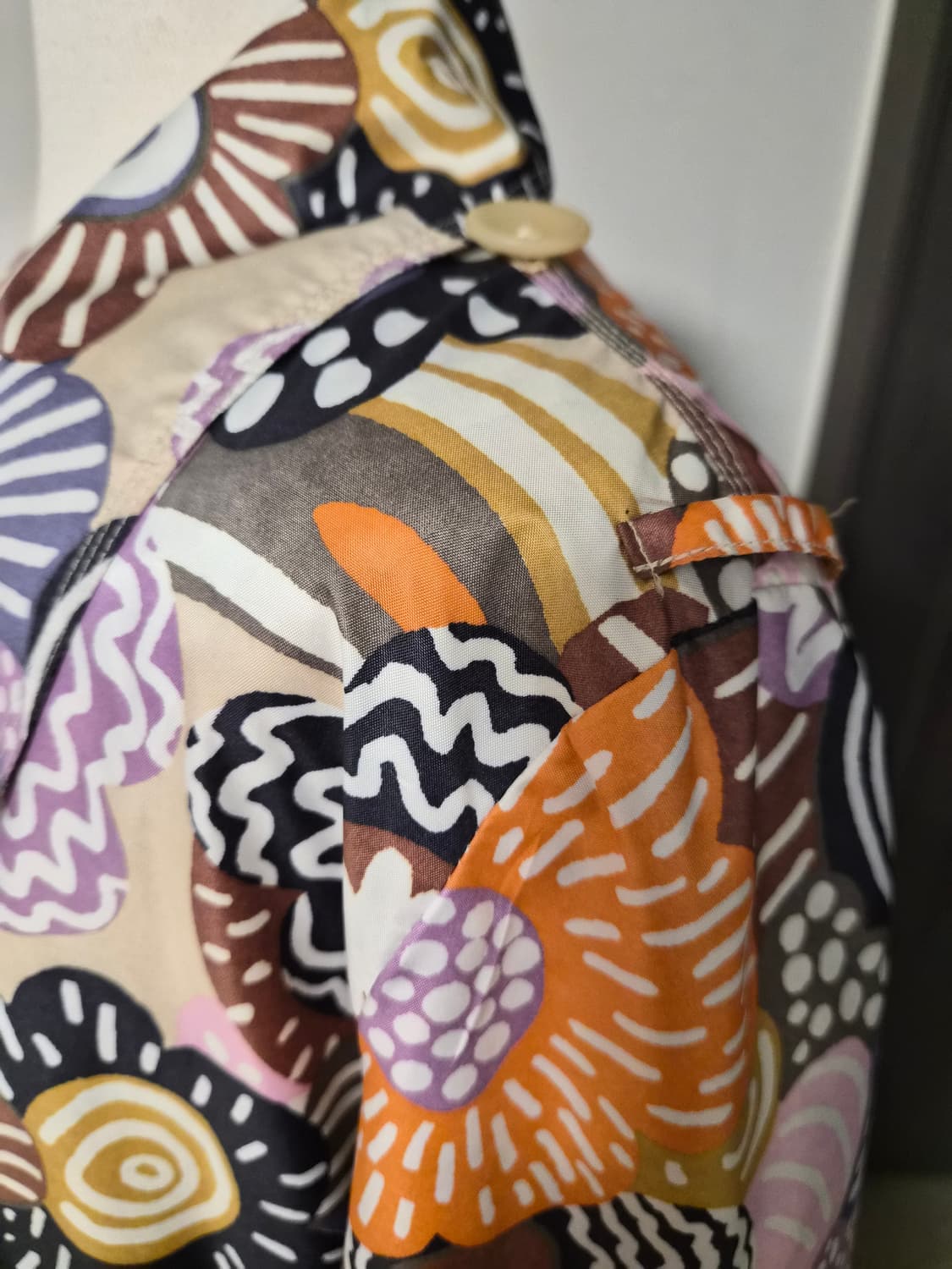 오일릴리(Oilily) 유니크 플라워 패턴 트렌치코트 상품이미지5