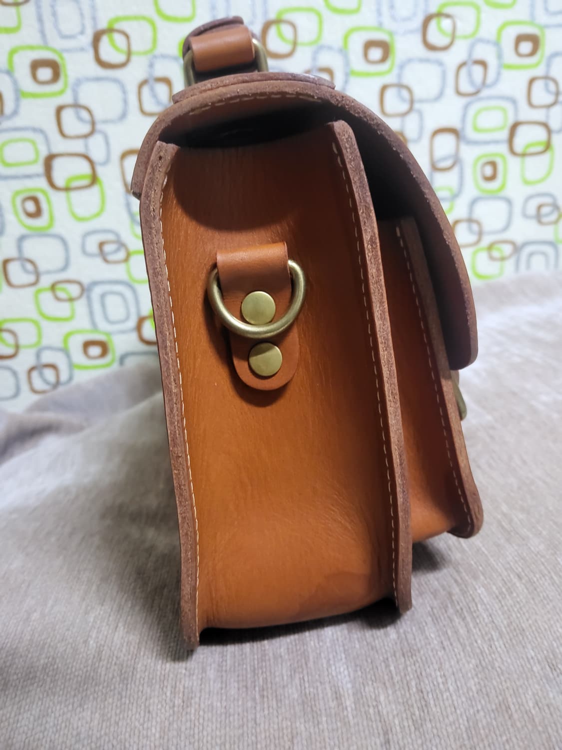 헤비츠 빅포켓사첼백 레디쉬브라운 스몰  상품이미지7