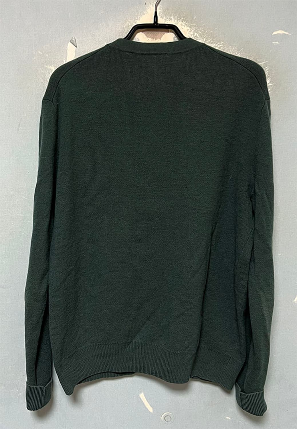 라코스테 남자 브이넥 울 가디건 춘추 L 100 상품이미지2