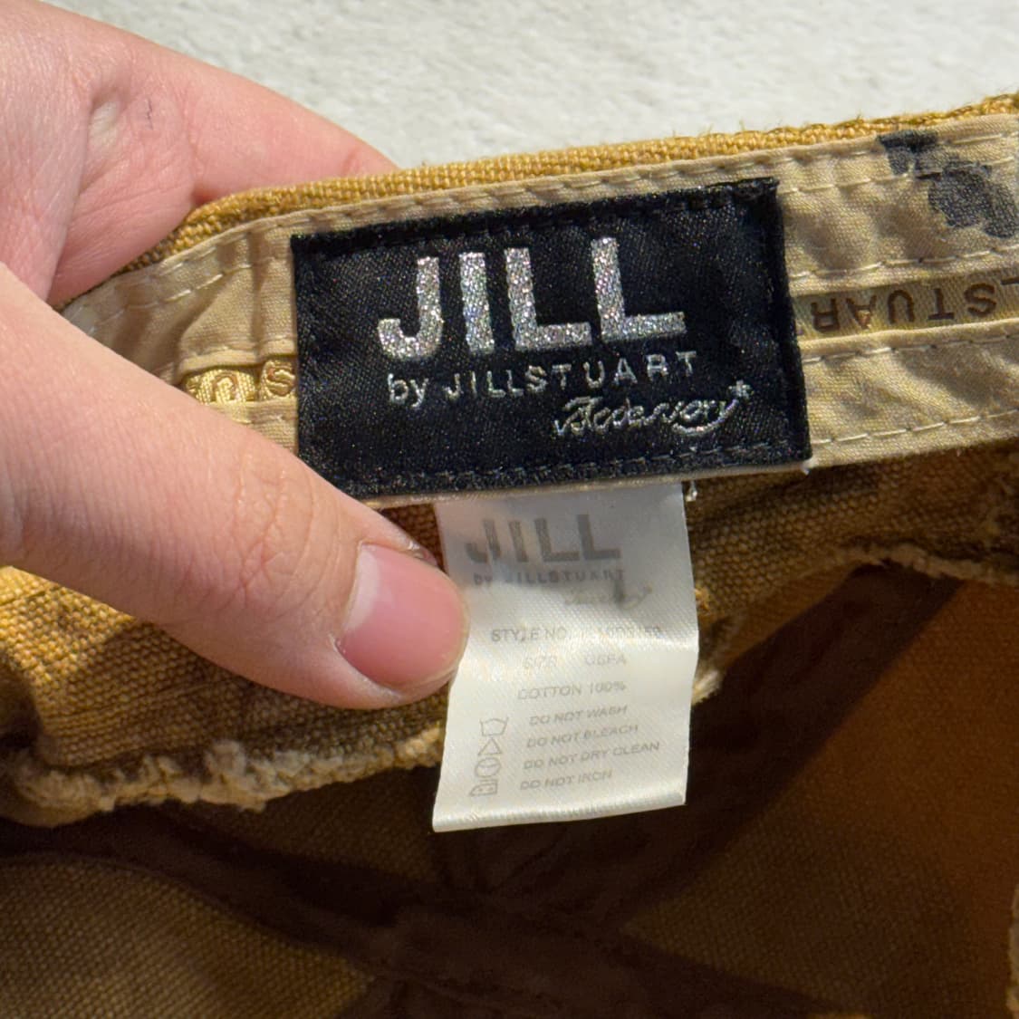 JILLSTUART 캔버스 패트롤캡 (OS) 밀리터리캡 상품이미지9