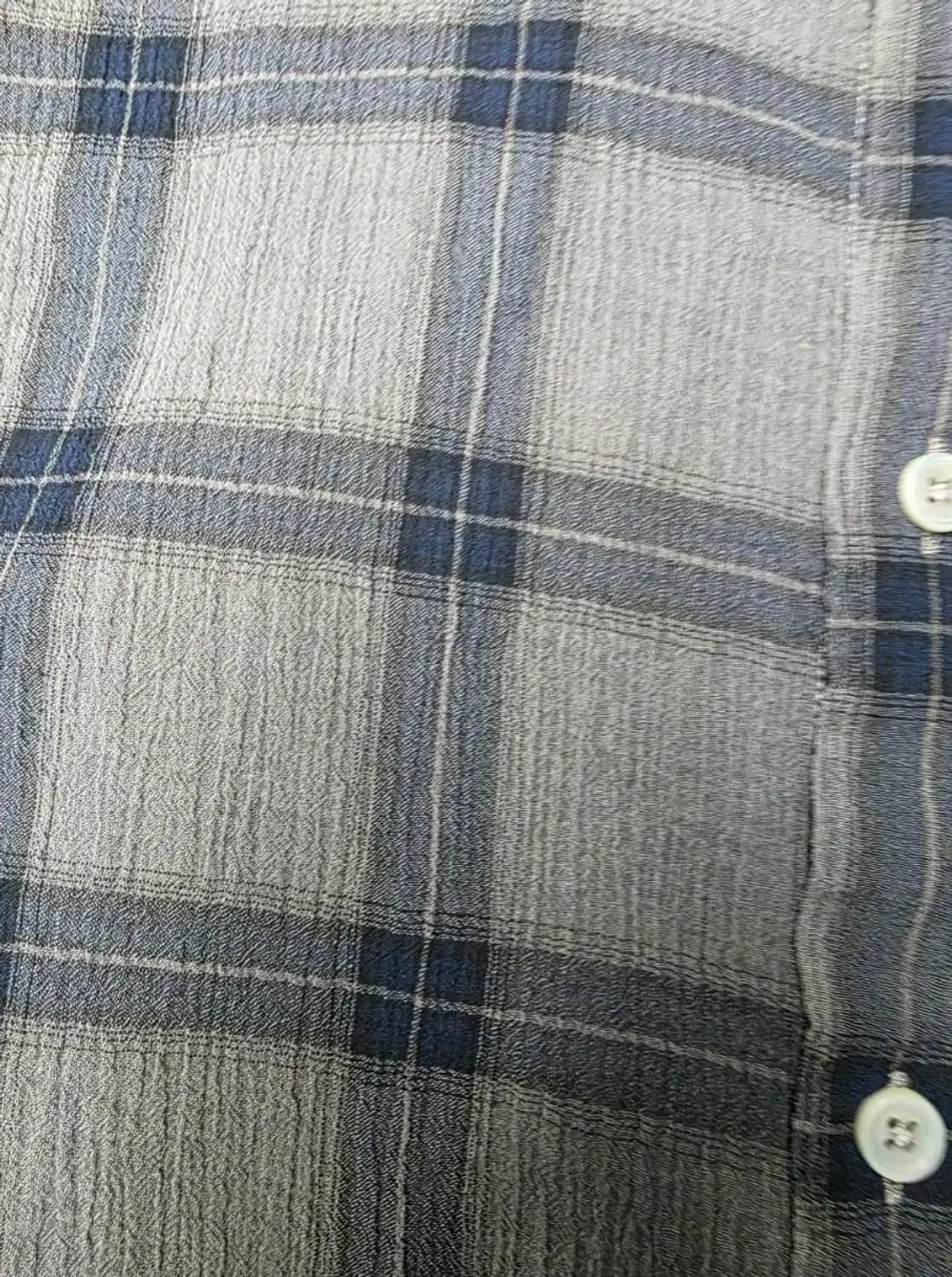 해칭룸 클래식 체크셔츠 피그먼트 다이드 그레이 3 상품이미지3