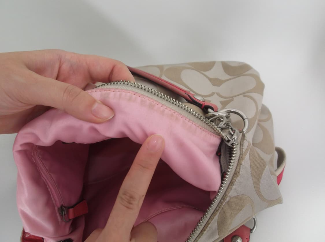 코치 빈티지 숄더백 핑크 상품이미지4