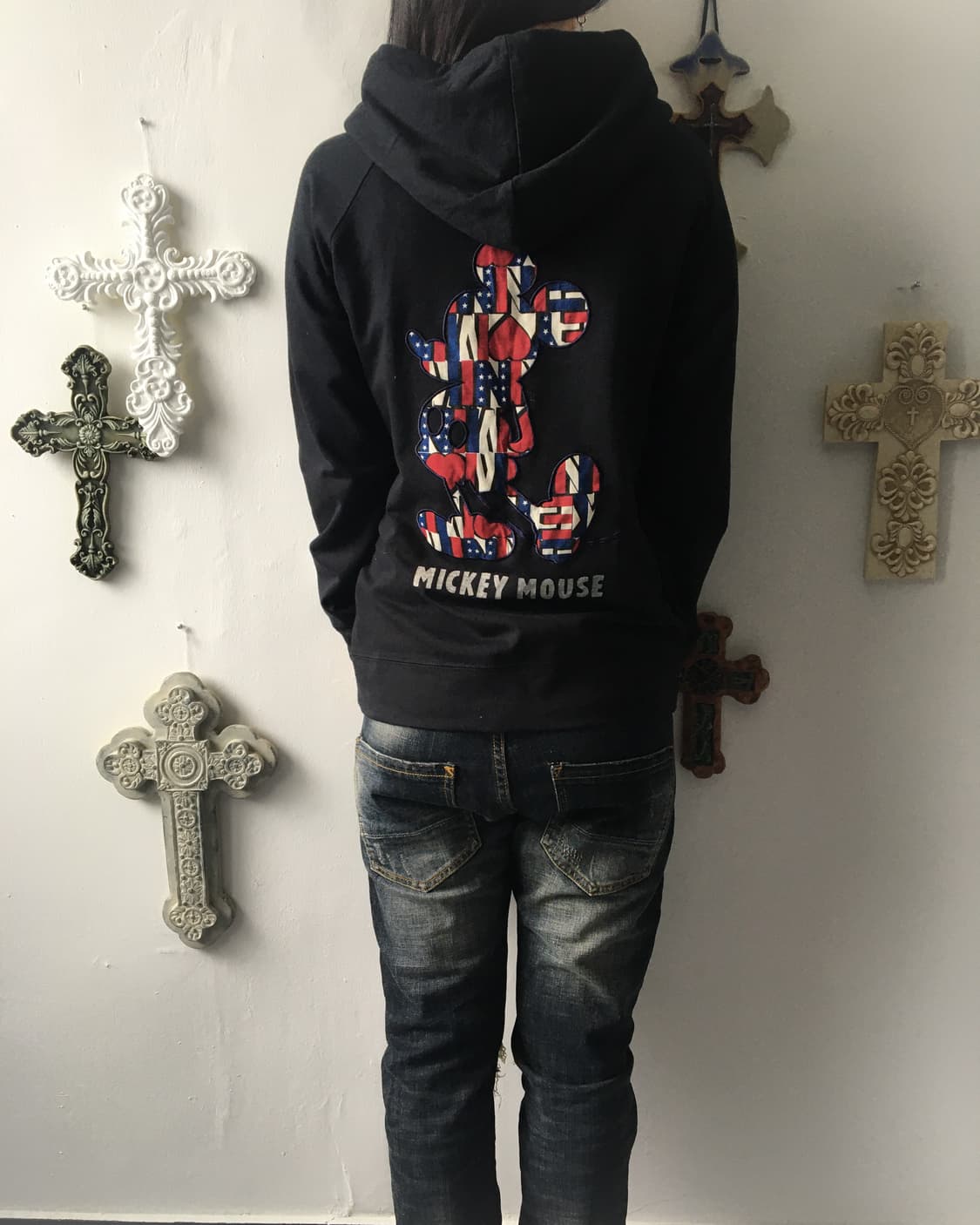 Disney mickey hood zip up 상품이미지1