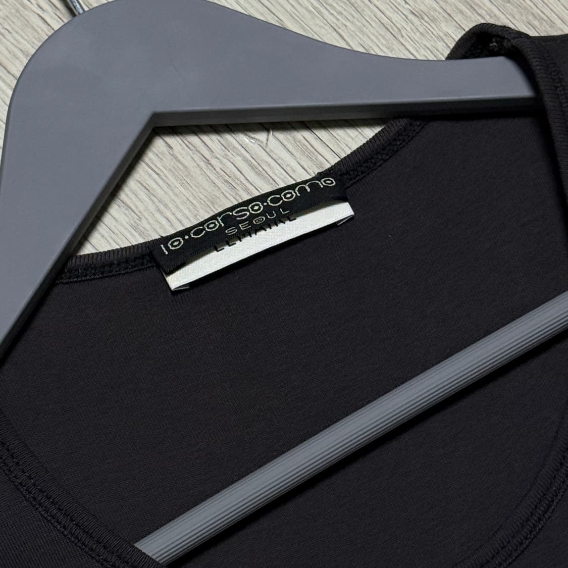 르메르 25SS 립 저지 탱크 탑 스퀴드 잉크 M 상품이미지2