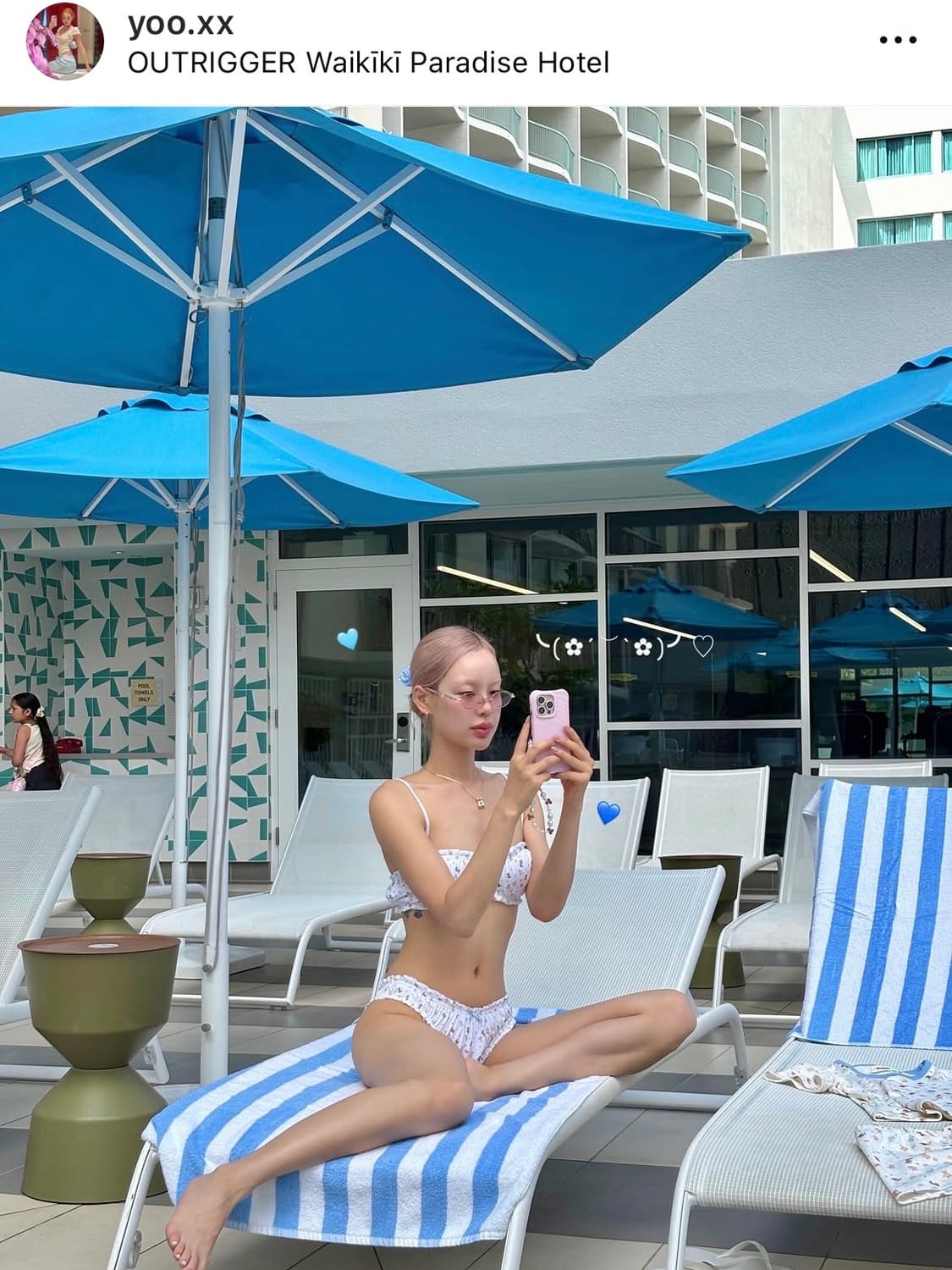 글로니 테디 비키니 세트 BLUSH BIKINI SET M사이즈 상품이미지1