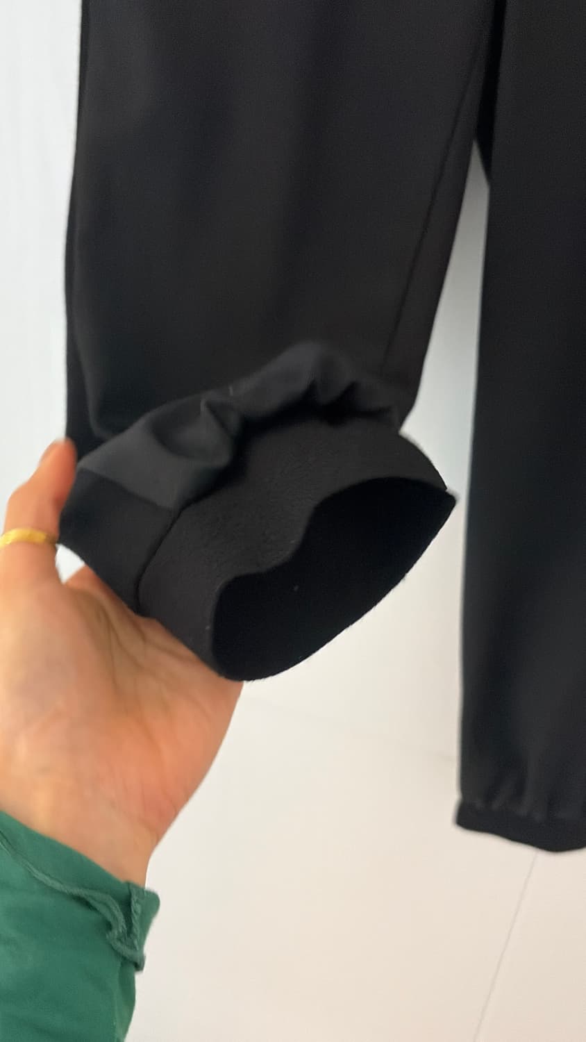 3.1 필립림 블랙 조거 팬츠 26정품  상품이미지4