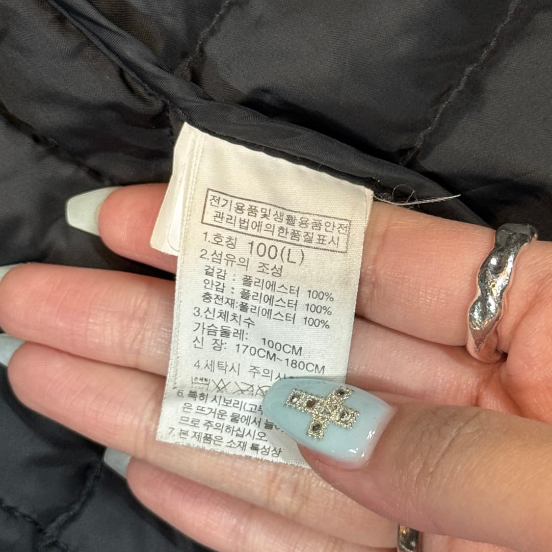 L) 노스페이스 T-BALL 테크 경량 패딩 자켓 블랙 상품이미지9