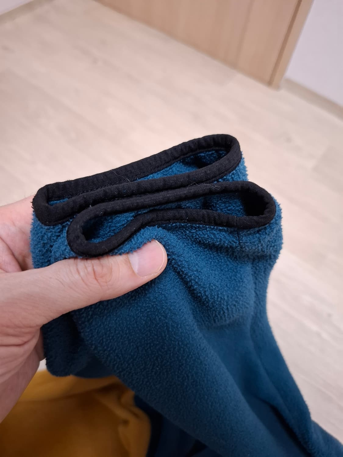 L 파타고니아 신칠라 플리스 블루/옐로우 상품이미지4