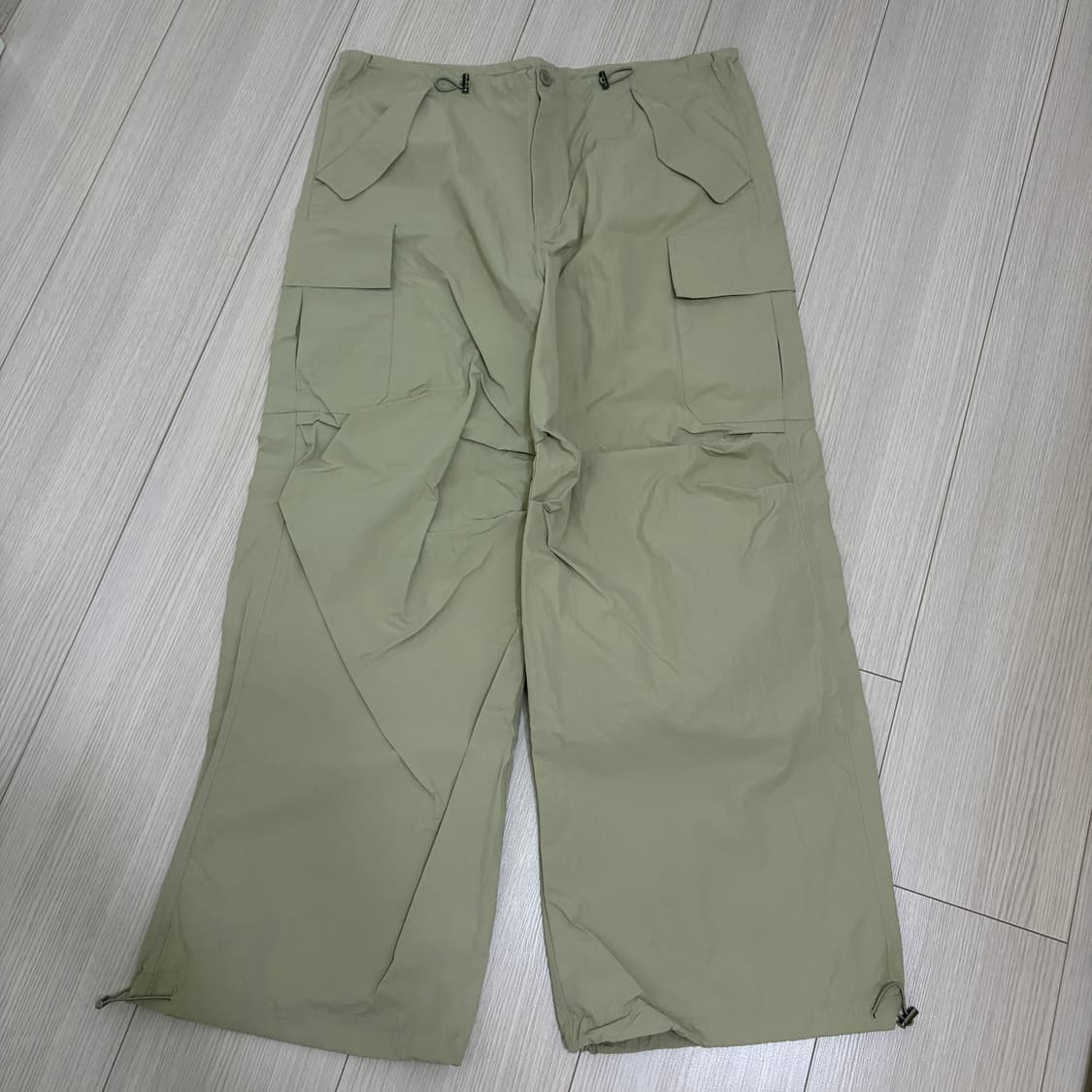 에이블리 그린씨 카고 나일론 팬츠 상품이미지2