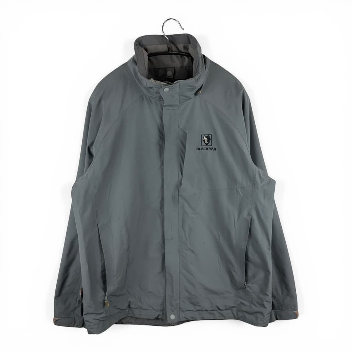 95) 블랙야크 고어텍스 바람막이 자켓 차콜 상품이미지1