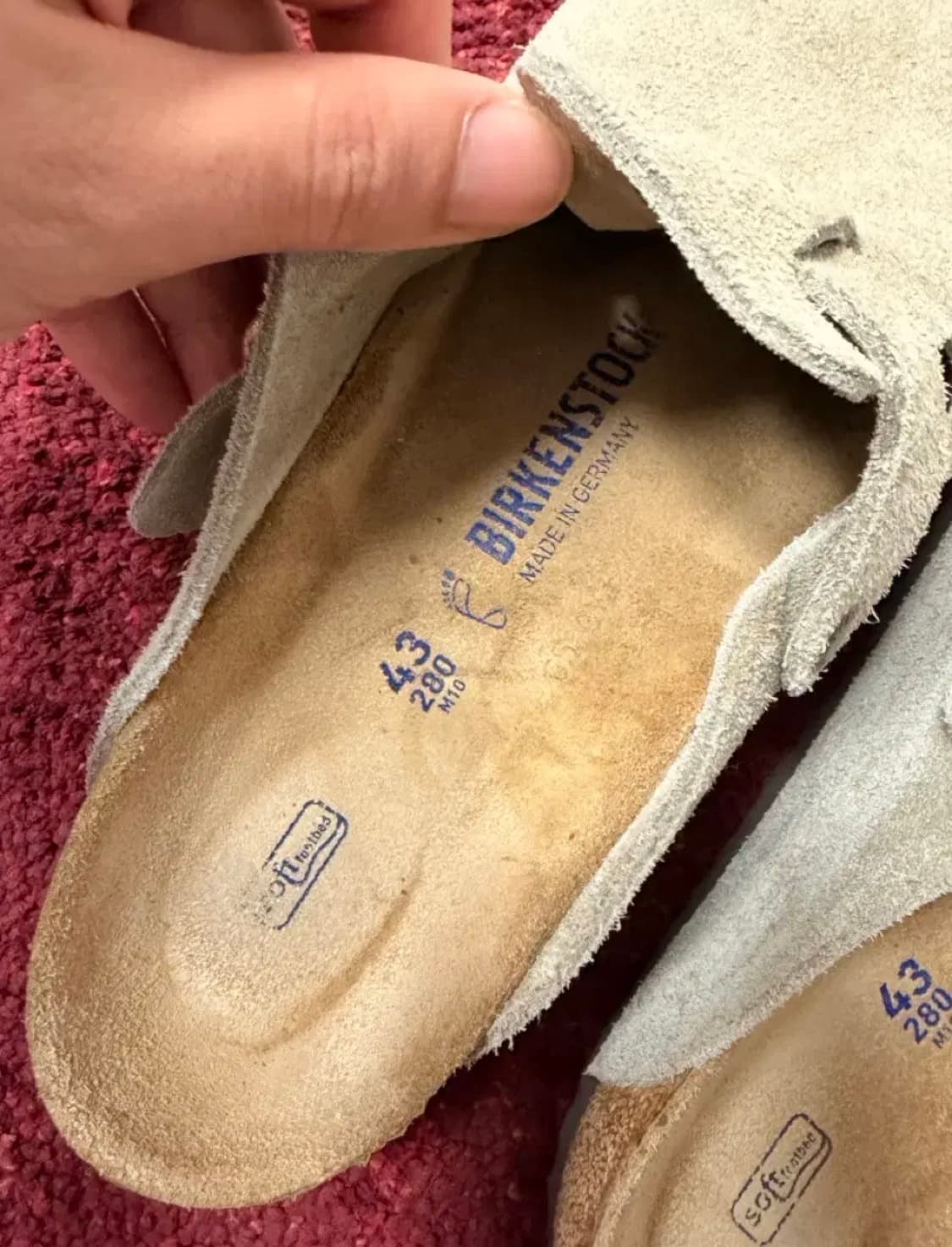 버켄스탁 보스턴 타우페 280(EU43) 상품이미지2