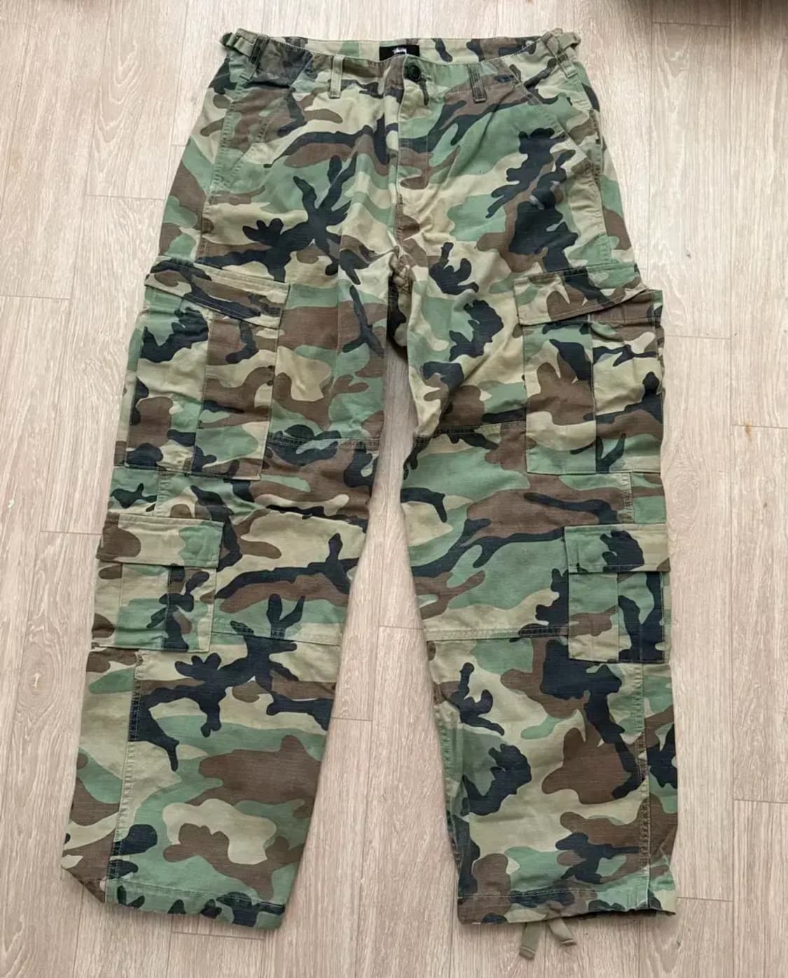 [32] 스투시 서플러스 카고팬츠 카모 상품이미지1