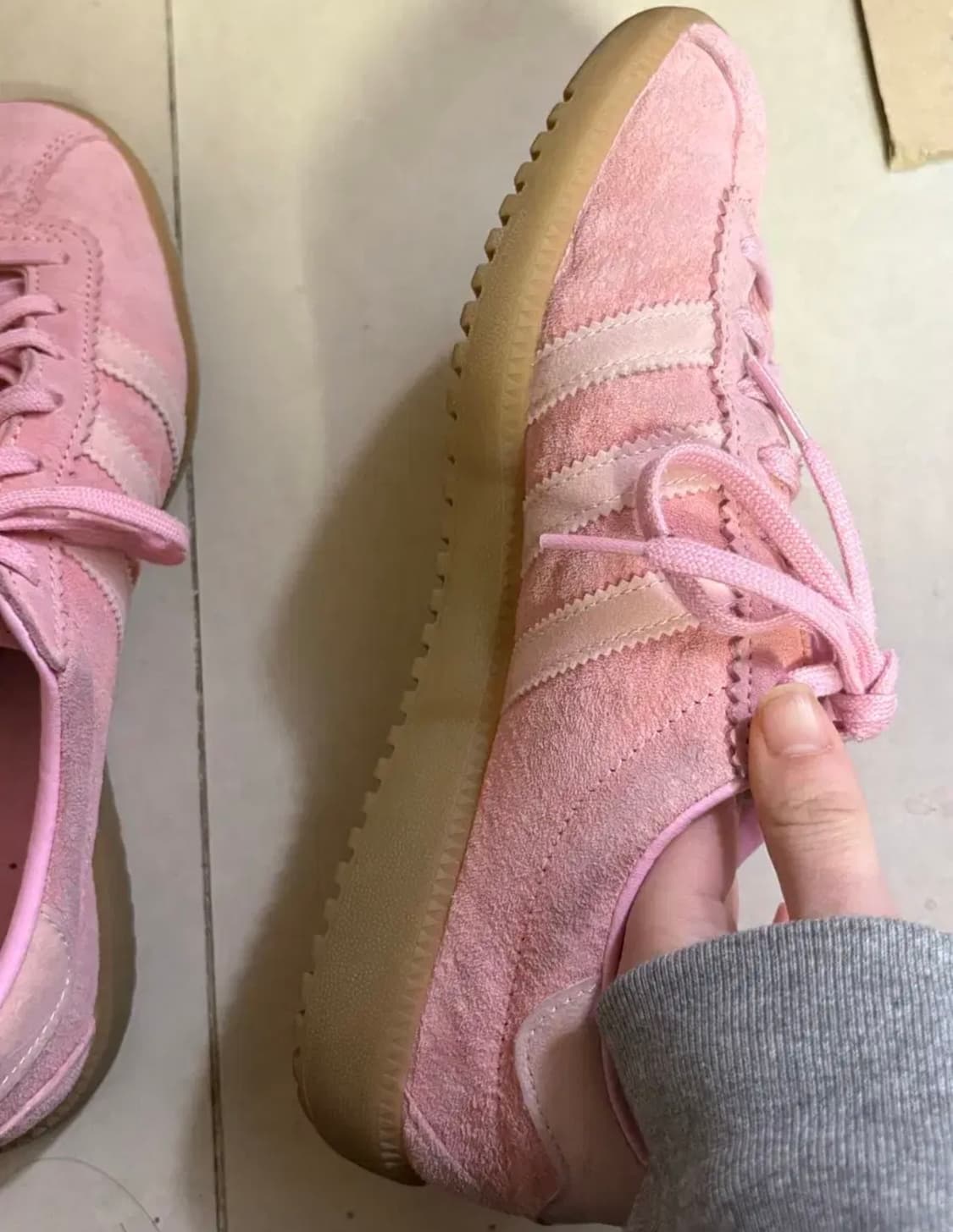 아디다스 버뮤다 글로우 핑크 240 상품이미지3